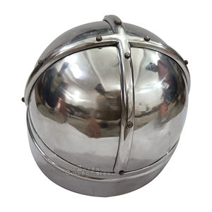 Casque nasal médiéval authentique de style viking, artisanal, pour reconstitutions historiques, événements de cosplay et décoration de bureau à domicile - Product Image 4