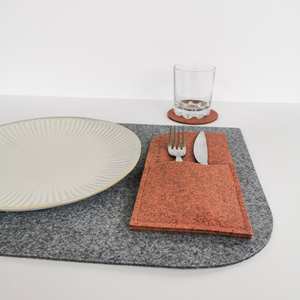 Porta Cubiertos de Cuero de Lujo, Duradero e Impermeable, Organizador Elegante para Viajes y Necesidades de Comedor, Venta al por Mayor LCH-0017 - Product Image 1