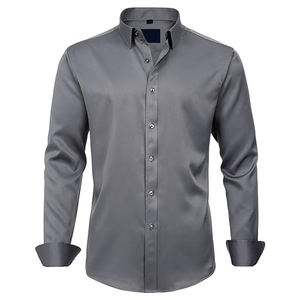 Camisas Casuales de Alta Calidad para Hombre, Más Vendidas en Línea, Tejidas, Transpirables, de Poliéster/Algodón, de Secado Rápido para Verano, Último Diseño - Product Image 1