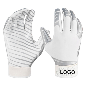 Gants de football avec paumes à poignées solides 2025 football américain Logo personnalisé hiver sans glissement Football américain confortable - Product Image 1