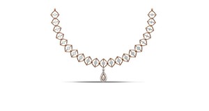Luxury Vvs Miossanite Diamond 10K 14K White & Yellow Gold Cubic Fashion Necklace <b>Earring</b> Wedding Bridal Jewelry Sets for Women - Product Image 2