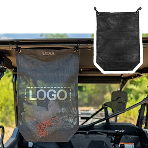 26L Chất lượng cao ngoài trời treo Net Thùng rác túi rác UTV ATV nhựa PVC lưới túi rác - Product Image 2