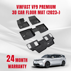 เสื่อปูพื้นรถยนต์ VF9 vinfast กันน้ำและผลิตขึ้นเพื่อความทนทานยาวนานเสื่อปูพื้นทำจากเวียดนาม - Product Image 5