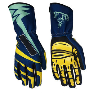 Guantes de Cuero Completos al por Mayor, Transpirables, Resistentes al Fuego y a la Abrasión para Carreras de Karts, Ciclismo y Deportes al Aire Libre - Product Image 4