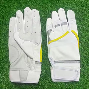 Prix de gros Gants de frappeur de baseball en cuir de chèvre Softball Gants de frappeur de baseball légers - Product Image 6