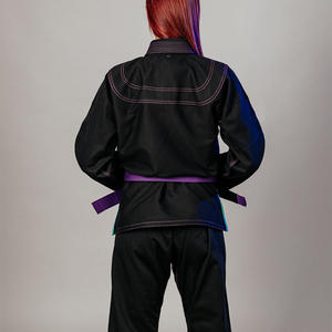 Kimono BJJ transpirable de Jiu Jitsu Gi para mujer ligero con estampado personalizado para torneos de entrenamiento ropa de artes marciales personalizada - Product Image 3