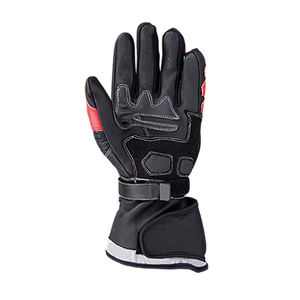 Gants de course à cinq doigts personnalisés par le fabricant, respirants, résistants à l'usure, en polyester et nylon, avec protection antidérapante pour la paume, unisexe, pour moto - Product Image 5