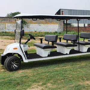 Chariot de transport touristique électrique 12 places haute capacité pour le campus et les installations - Product Image 3