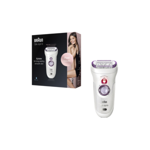 Depiladora original Braun Silk-epil 9 9-341 con cabeza flexible, depilación facial para mujeres y hombres, afeitadora y recortadora - Product Image 6