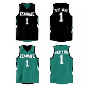 Venta Directa de Fábrica, Camiseta de Baloncesto Unisex Personalizada, Transpirable, de Secado Rápido, Reversible, sin Mangas, Uniforme Estampado, 100% Poliéster - Product Image 5