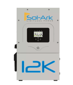 อินเวอร์เตอร์พลังงานแสงอาทิตย์แบบไฮบริด Sol-Ark 12K 48V ออลอินวัน พร้อมสายไฟในตัว 120/240/208V รับประกัน 10 ปี - Product Image 1