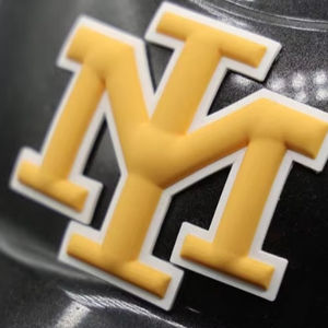 Casque de Baseball personnalisé de haute qualité pare-chocs 3M support adhésif casque de balle de base 2D 3D avec double bande logos des équipes de baseball - Product Image 3