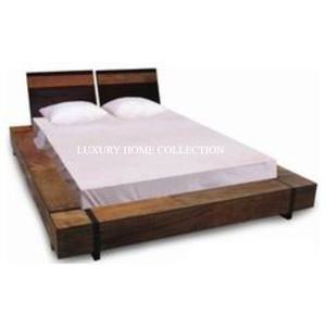 Table basse en bois de chêne Table basse de luxe en fer pur pour restaurant et hôtel de mariage classique Table basse de forme personnalisée - Product Image 6