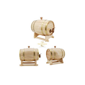 Baril à whisky en chêne massif, prix d'usine, baril de vieillissement en bois massif - Product Image 5