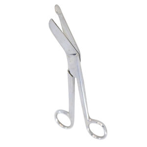 Ciseaux de coupe de pansement professionnels courbés émoussés émoussés 150 mm ciseaux chirurgicaux de 6 pouces en acier inoxydable - Product Image 4