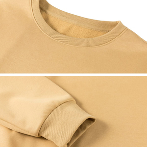 Jersey de gran tamaño para hombre, sudadera de 2022 algodón, tela de alta calidad hecha a precio asequible, logotipo bordado liso personalizado, 100% - Product Image 5