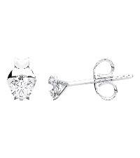 1.5ct Unisex 14K oro blanco elegante sofisticación Moissanite Stud pendientes OEM al por mayor - Product Image 2