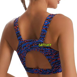 Transpirable Quick Dry Womens Yoga Running Merino Wool Sports Bra - Product Image 5