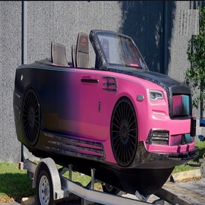 จัดส่งฟรี ROLLS-ROYCE รถเจ็ท320HP 4ที่นั่งกีฬาทางน้ำในมหาสมุทร + รถพ่วงฟรี