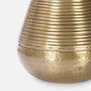 Wedding Supplies European Wedding Metal Road Lead Shining Gold <b>Vase</b> <b>Stand</b> Decorative <b>Vase</b> Pieces for Centerpieces - Product Image 3