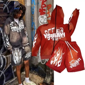 Survêtement homme Sports de plein air Survêtements homme 2 pièces jogging décontracté Vestes pullover actives Ensembles pantalons Vêtements de printemps - Product Image 5