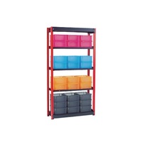 Boîte de rangement pliable industrielle empilable TRUSCO en plastique PP, usage polyvalent, fabriquée au Japon
