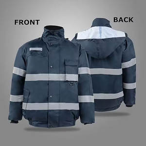 Chaqueta DE SEGURIDAD reflectante impermeable para hombre, ropa de trabajo para mejorar la visibilidad y la seguridad - Product Image 2
