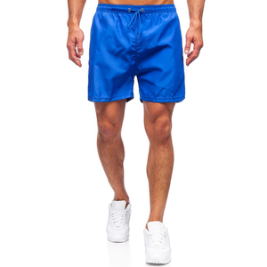 Shorts de course pour hommes de haute qualité en gros avec logo personnalisé, shorts de bain à rayures pour hommes, doublure en mesh, maillots de bain - Product Image 4