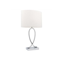 Lampe de bureau en fer au design minimaliste style ferme avec abat-jour en pierre, éclairage de chevet LED, taille personnalisable