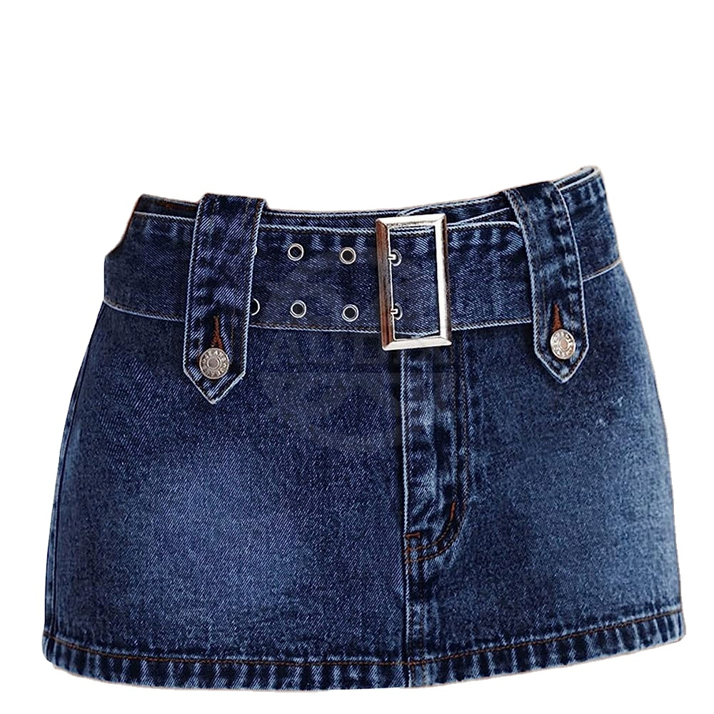 Faldas de mezclilla baratas para mujer Tendencias de moda al por