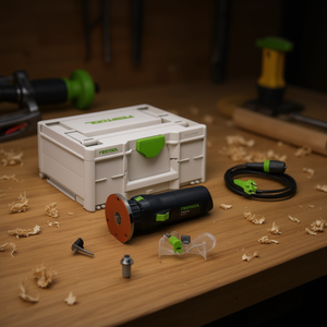 Fresa Festool OFK 500 Q-Plus R3-450 W con puntas de carburo - Product Image 3