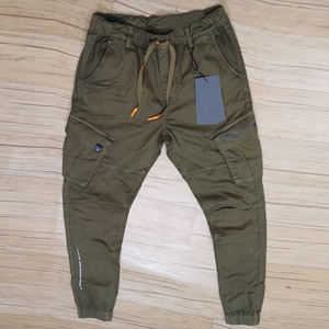 Nuevos Joggers Cargo de Moda para Hombre 2023 Pantalones de Sarga con 6 Bolsillos y Cordón Ajustable - Product Image 5