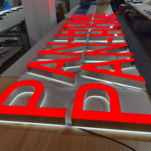 Vendita Diretta dalla Fabbrica di Insegne LED in Acciaio Inox, Lettere Luminose in Metallo, Logo 3D Illuminato, Cartelloni Pubblicitari - Product Image 5