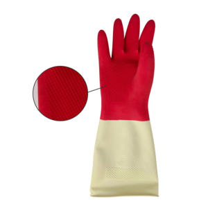 Gants résistants aux acides personnalisables, composé de caoutchouc PVC entièrement enduit, coton synthétique, imperméables, résistants à l'abrasion, gants de travail - Product Image 2