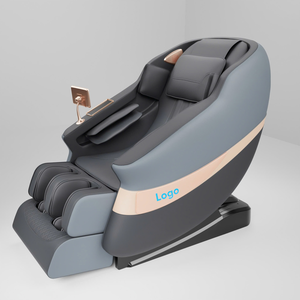 Silla de Masaje Inteligente 4D OEM ODM en Oferta, Silla de Masaje de Cuerpo Completo de Cuero PU de Estilo Clásico con Control de Tiempo para Centros Comerciales - Product Image 1