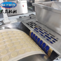 Machine à façonner les biscuits semi-automatique certifiée CE, à base de plateau, pour biscuits mous