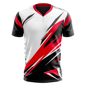 เสื้อแข่งมอเตอร์ครอสแบบขายส่งสั่งทำได้ ไซส์พลัส ผ้าโพลีเอสเตอร์ ระบายอากาศ กันลม กันยับ แห้งเร็ว พิมพ์ลายแบบซับลิเมชั่น - Product Image 3