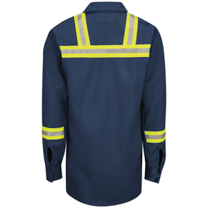 Derniers modèles de chemises de sécurité pour hommes Logo personnalisé/couleur Chemise de sécurité respirante et confortable de haute qualité anti-rides - Product Image 2