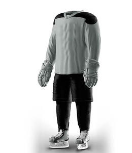 ชุดกีฬาผู้ชาย ชุดฮอกกี้น้ำแข็ง ท็อปเทรนด์ ผ้าไม่ยับ ขายดี คุณภาพสูง ราคาถูก ชุดฮอกกี้น้ำแข็ง รับสั่งทำ - Product Image 4