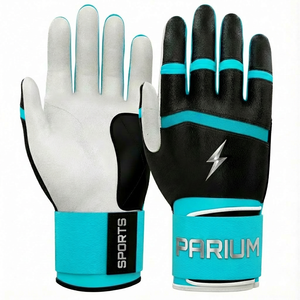 OEM Wholesale Pricing Custom Made Batting <b>Gloves</b> Baseball Softball Supplies Hex <b>Mesh</b> Design Durable Grip Adjustable Wrist <b>Gloves</b> - Product Image 6