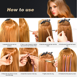 Promoción MIANBRO WA-0017 Alicates de Acero Inoxidable 2 en 1 para Extensiones de Cabello con Cinta Adhesiva de 7 Pulgadas para Uso Comercial - Product Image 6