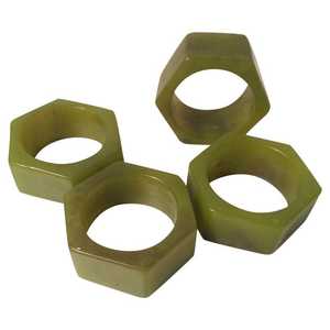 Moderno, único, elegante, personalizado, hecho a mano, Vintage, personalizado, elegante, resina y servilleteros de Metal - Product Image 2