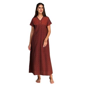 Ensemble de pyjama pour femmes en coton 100% super doux, imprimé à carreaux, vêtements de nuit avec taille élastique, fermeture à boutons, logo personnalisé, motif animal - Product Image 1