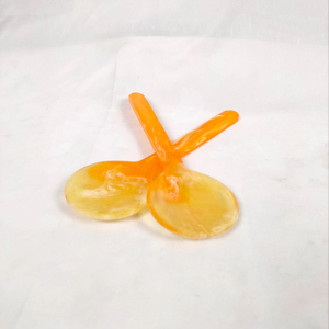 Juego de Cubiertos para Ensalada de Resina 100% Hechos a Mano, Ecológicos y de Lujo para Uso en el Hogar y Hoteles, Incluye Cucharas para Servir Ensalada, Ligeros - Product Image 1