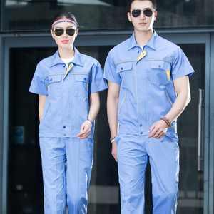 Uniforme de Trabajo con Logotipo Personalizado, Tiras Reflectantes, Ropa de Trabajo Fresca para Hombre, Uniforme de Trabajo - Product Image 5