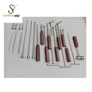 Juego de instrumentos veterinarios dentales equinos de buccotomía ortopédica de calidad superior DIN EN ISO 13485 Manual alemán de acero inoxidable CE - Product Image 5