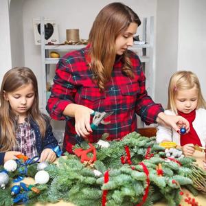 Wholesale 12 Inches Metal <strong>Wire</strong> Wreath Forms Embryo for Handcrafted DIY Doorfront <strong>Floral</strong> Garland Decor - Product Image 3