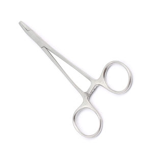 Debakey Forceps 5 pulgadas mejor calidad Manual Metal acero fórceps quirúrgicos Hegar Baumgartner soporte de aguja instrumento de operación - Product Image 1