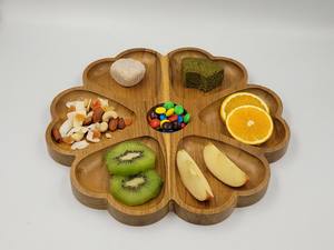 Bandeja de Cocina Comercial Ecológica de Alta Calidad Huhipro ACACIA, D30H2 cm, Apta para Contacto con Alimentos, para Restaurantes, Compatible con OEM/ODM, Vietnam - Product Image 2