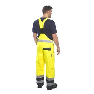 Pantalon de travail de sécurité élégant de grande taille bavoir jetable pour travailleur de la construction bavoir imperméable pour vêtements de sécurité d'atelier - Product Image 3